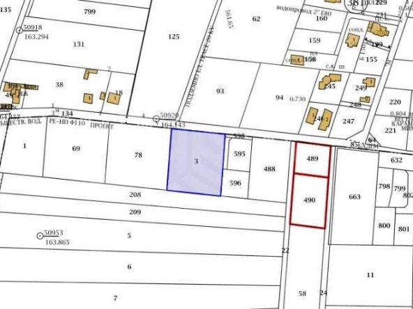 Парцел в Пловдив, Беломорски - 3069 кв.м за 27 €/кв.м - Снимка #1