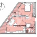 Двустаен апартамент в София, Люлин 6 - 60 кв.м за 1385 €/кв.м - Снимка #1