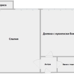 Двустаен апартамент в София, Красна поляна 1 - 48 кв.м за 872 €/кв.м - Снимка #1