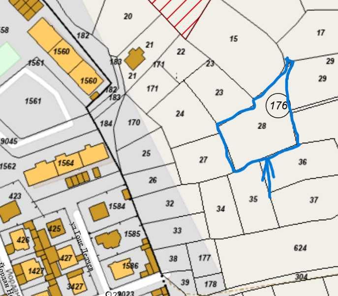 Парцел в Сопот - 1555 кв.м за 7 €/кв.м - Снимка #1