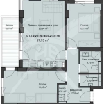 Тристаен апартамент в Пловдив, Кючук Париж - 101 кв.м за 888 €/кв.м - Снимка #1