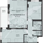 Тристаен апартамент в Пловдив, Кючук Париж - 101 кв.м за 888 €/кв.м - Снимка #1