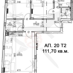 Тристаен апартамент в Варна, Гръцка махала - 142 кв.м за 1500 €/кв.м - Снимка #1