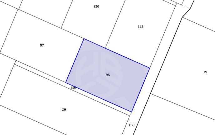 Парцел в Пловдив, Прослав - 3134 кв.м за 100 €/кв.м - Снимка #1