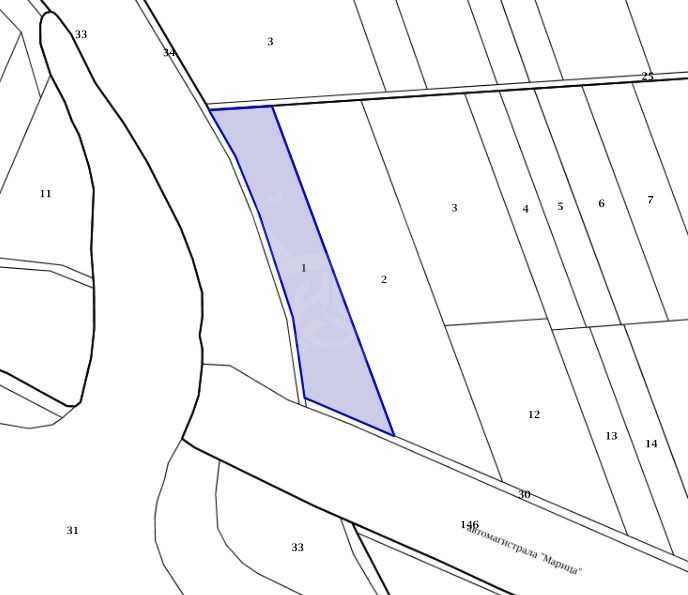 Парцел в с. Добри дол, Област Пловдив - 4399 кв.м за 6 €/кв.м - Снимка #1