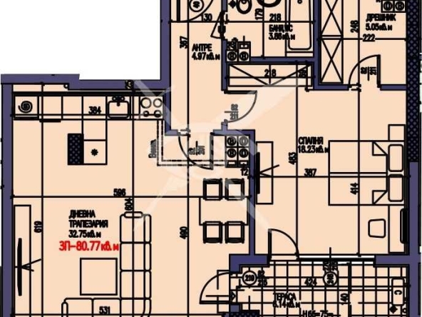 Двустаен апартамент в Пловдив, Христо Смирненски - 107 кв.м за 1450 €/кв.м - Снимка #1
