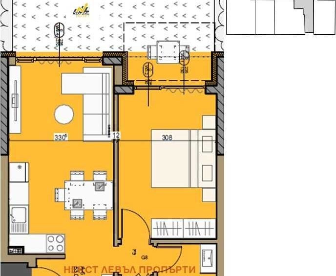 Двустаен апартамент в София, Малинова долина - 59 кв.м за 844 €/кв.м - Снимка #1