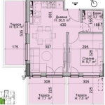 Двустаен апартамент в София, Модерно предградие - 87 кв.м за 1311 €/кв.м - Снимка #1