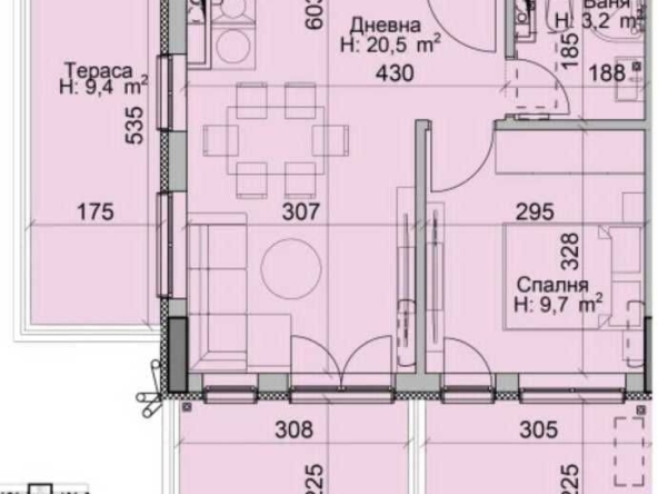 Двустаен апартамент в София, Модерно предградие - 87 кв.м за 1311 €/кв.м - Снимка #1