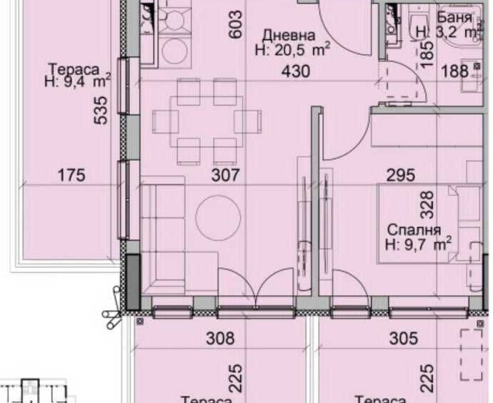 Двустаен апартамент в София, Модерно предградие - 87 кв.м за 1311 €/кв.м - Снимка #1