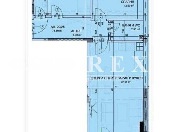 Тристаен апартамент в Пловдив, Христо Смирненски - 91 кв.м за 1341 €/кв.м - Снимка #1