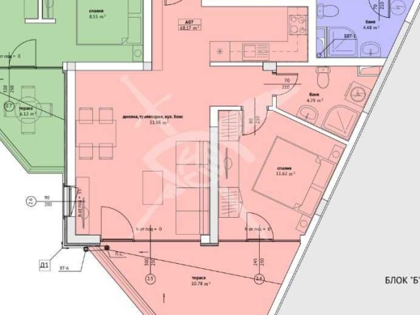 Двустаен апартамент в Созопол - 68 кв.м за 609 €/кв.м - Снимка #1