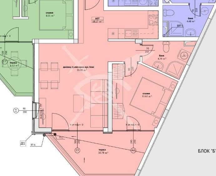 Двустаен апартамент в Созопол - 68 кв.м за 1195 €/кв.м - Снимка #1