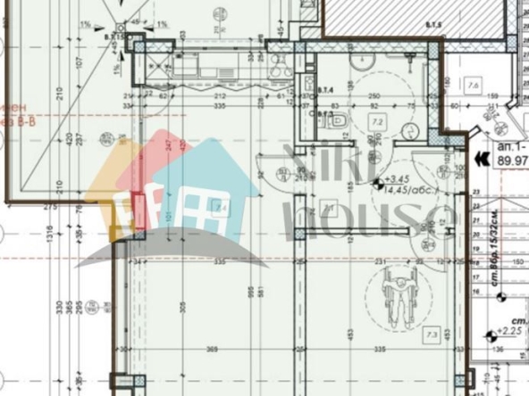 Тристаен апартамент в с. Кранево, Област Добрич - 164 кв.м за 404 €/кв.м - Снимка #1