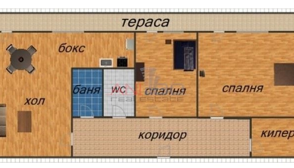 Тристаен апартамент в Варна, Базар Левски - 75 кв.м за 2694 €/кв.м - Снимка #1
