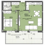 Двустаен апартамент в Пловдив, Остромила - 74 кв.м за 787 €/кв.м - Снимка #1