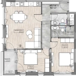 Двустаен апартамент в Пловдив, Кършияка - 103 кв.м за 1087 €/кв.м - Снимка #1