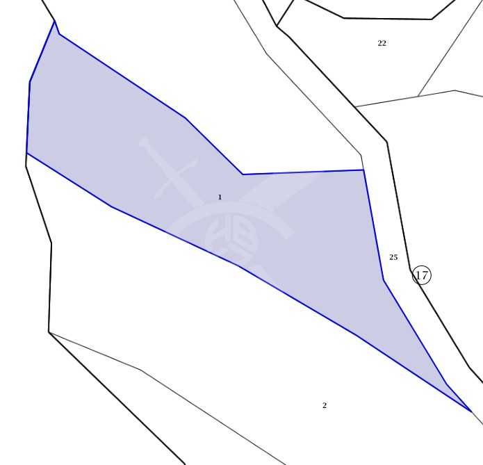 Парцел в с. Трънак, Област Бургас - 2203 кв.м за 1 €/кв.м - Снимка #1