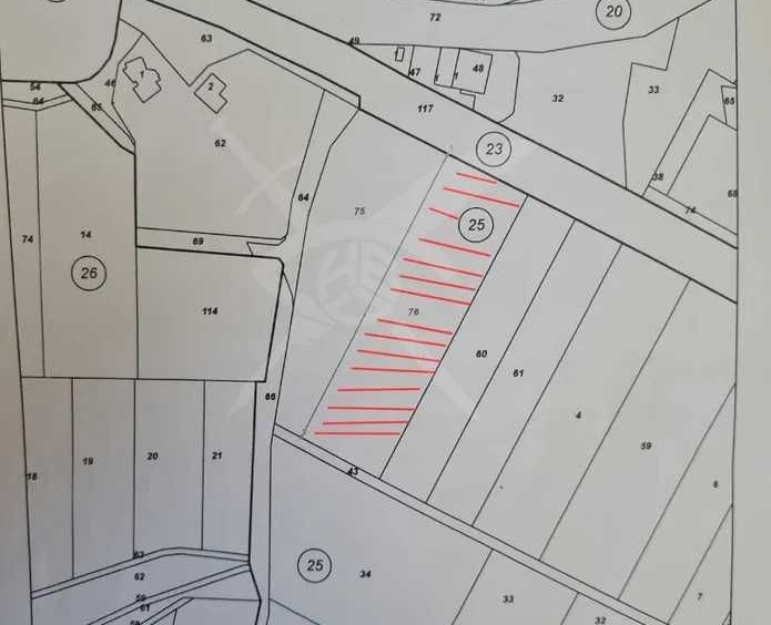 Парцел в с. Поповица, Област Пловдив - 6296 кв.м за 4 €/кв.м - Снимка #1