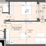 Двустаен апартамент в Асеновград - 71 кв.м за 447 €/кв.м - Снимка #1