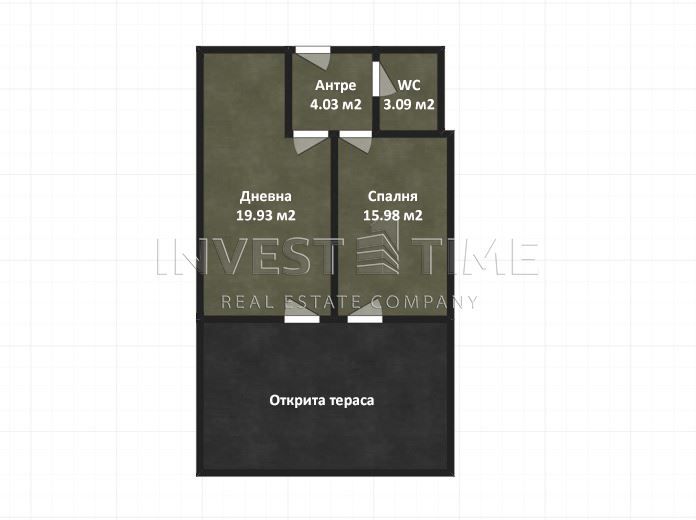 Двустаен апартамент в с. Кранево, Област Добрич - 58 кв.м за 1363 €/кв.м - Снимка #1