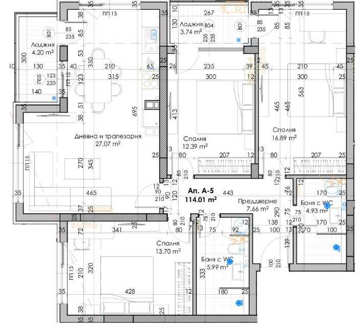 Многостаен апартамент в Пловдив, Кючук Париж - 134 кв.м за 882 €/кв.м - Снимка #1
