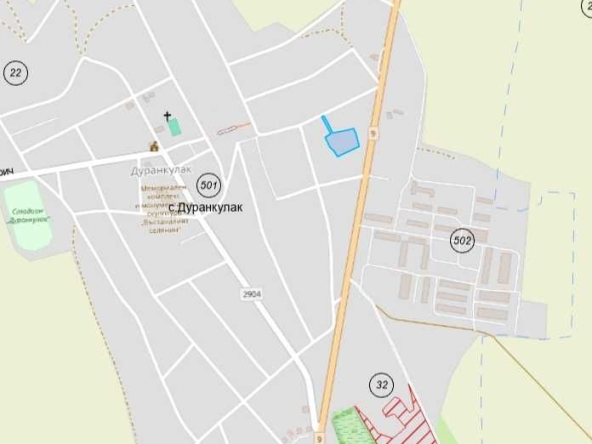 Парцел в Хасково, Център - 3736 кв.м за 25 €/кв.м - Снимка #1