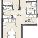 Тристаен апартамент в Пловдив, Кършияка - 124 кв.м за 618 €/кв.м - Снимка #1