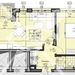 Дава се под наем Двустаен апартамент в Пловдив, Кършияка - 69 кв.м за 69325 € - Снимка #1