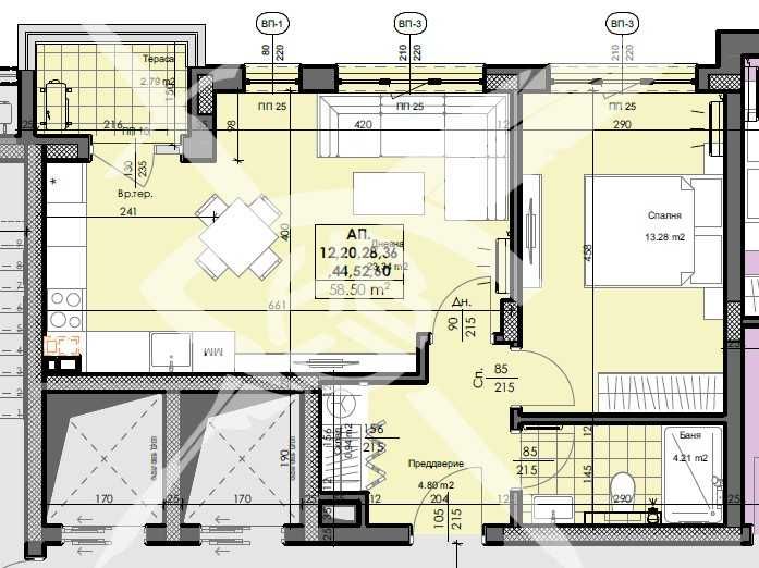 Дава се под наем Двустаен апартамент в Пловдив, Кършияка - 69 кв.м за 69325 € - Снимка #1
