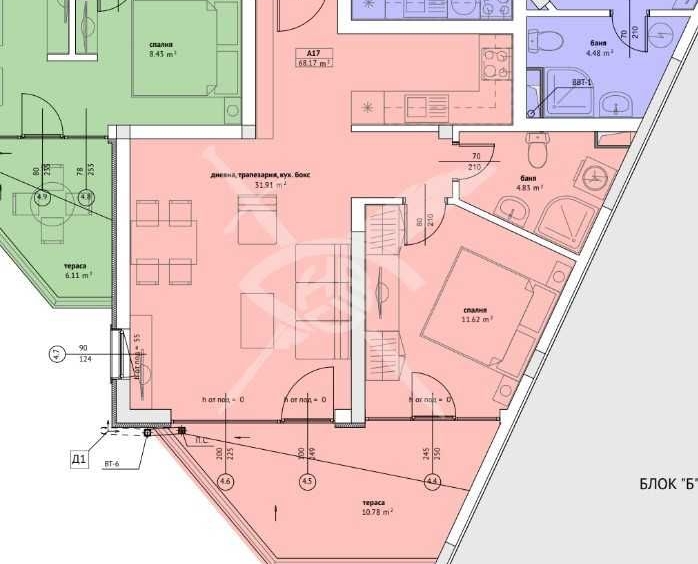 Двустаен апартамент в Созопол - 78 кв.м за 1042 €/кв.м - Снимка #1