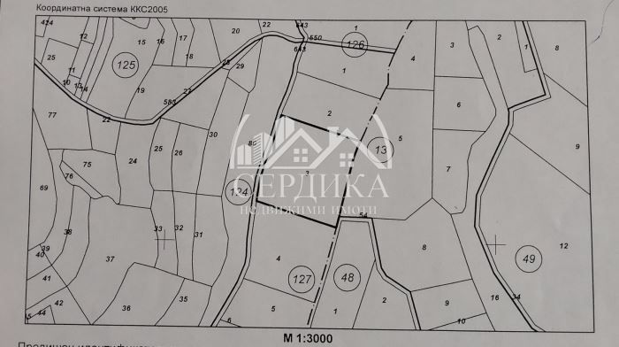 Парцел в с. Косача, Област Перник - 6499 кв.м за 2 €/кв.м - Снимка #1