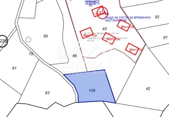 Парцел в Банкя - 2000 кв.м за 30 €/кв.м - Снимка #1