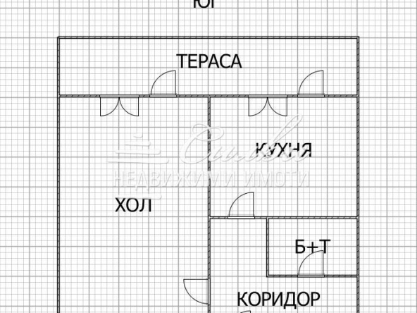 Едностаен апартамент в Шумен, Тракия - 42 кв.м за 1433 €/кв.м - Снимка #1