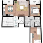 Тристаен апартамент в Пловдив, Кършияка - 135 кв.м за 953 €/кв.м - Снимка #1