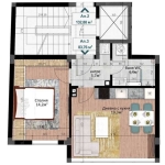 Двустаен апартамент в Пловдив, Кършияка - 81 кв.м за 961 €/кв.м - Снимка #1