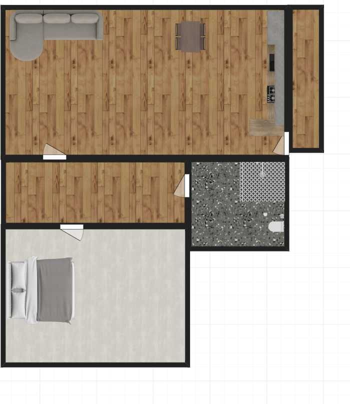 Двустаен апартамент в Пловдив, Сточна гара - 55 кв.м за 1270 €/кв.м - Снимка #1