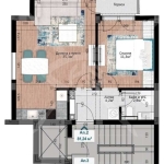 Двустаен апартамент в Пловдив, Кършияка - 101 кв.м за 1062 €/кв.м - Снимка #1