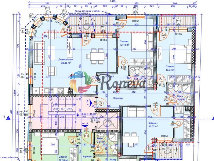 Многостаен апартамент в Варна, Център - 158 кв.м за 1065 €/кв.м - Снимка #1