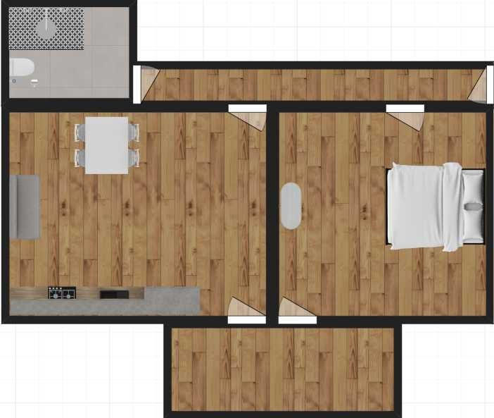 Двустаен апартамент в Бургас, Братя Миладинови - 55 кв.м за 1091 €/кв.м - Снимка #1