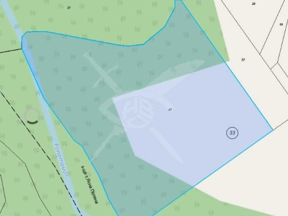 Парцел в с. Веселие, Област Бургас - 4998 кв.м за 12 €/кв.м - Снимка #1