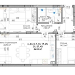 Тристаен апартамент в Пловдив, Кючук Париж - 105 кв.м за 535 €/кв.м - Снимка #1