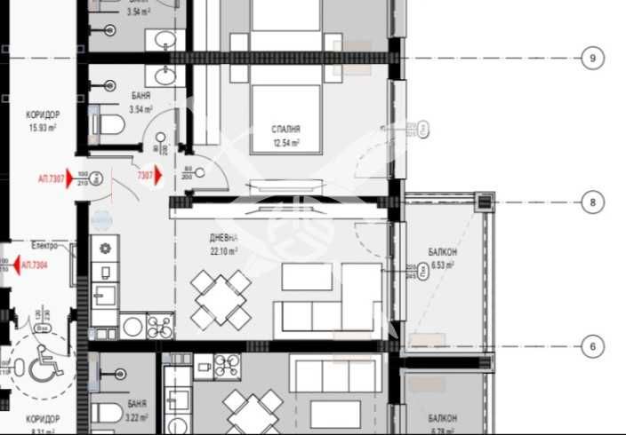 Двустаен апартамент в к.к. Слънчев бряг - 38 кв.м за 1447 €/кв.м - Снимка #1