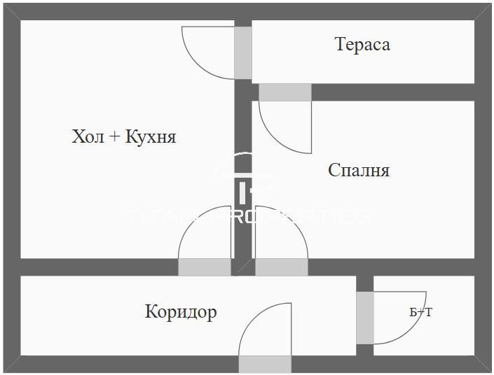 Двустаен апартамент в Бургас, Меден рудник - зона А - 55 кв.м за 910 €/кв.м - Снимка #1