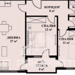 Тристаен апартамент в София, Люлин 5 - 94 кв.м за 1651 €/кв.м - Снимка #1