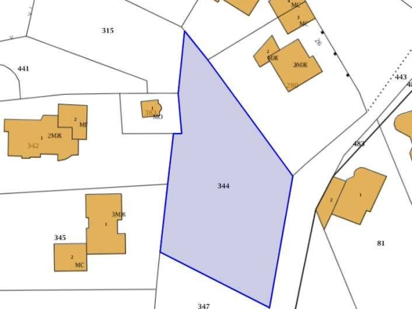Парцел в с. Храбрино, Област Пловдив - 1161 кв.м за 48 €/кв.м - Снимка #1