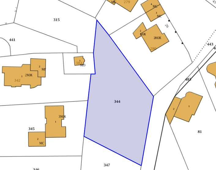 Парцел в с. Храбрино, Област Пловдив - 1161 кв.м за 48 €/кв.м - Снимка #1