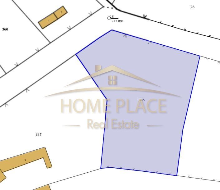 Парцел в с. Есеница, Област Варна - 2708 кв.м за 4 €/кв.м - Снимка #1