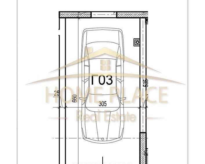 Гараж / Паркомясто в Варна, Чайка - 20 кв.м за 1056 €/кв.м - Снимка #1