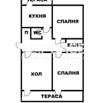 Тристаен апартамент в Варна, Левски - 80 кв.м за 1500 €/кв.м - Снимка #1